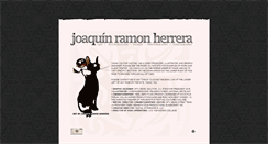 Desktop Screenshot of joaquinramonherrera.com