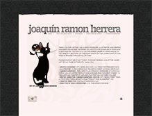 Tablet Screenshot of joaquinramonherrera.com